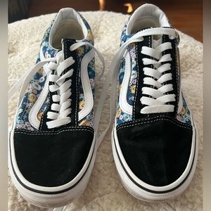 Floral Vans